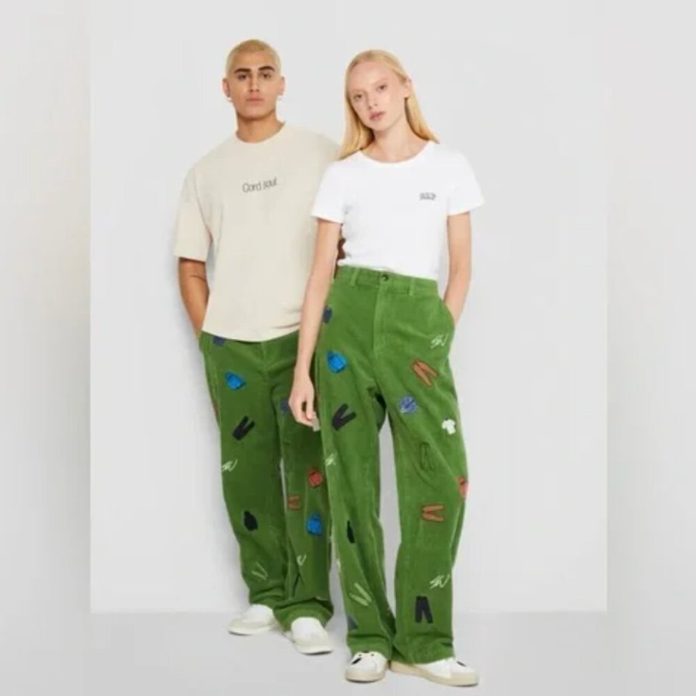 Gap Re-Issue × Sean Wotherspoon Embroidered Corduroy Relaxed Pants